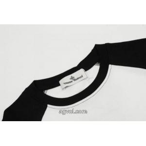 VIVIENNE WESTWOOD上質感雑誌掲載長袖Tシャツコピー ブランド
