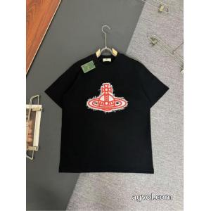 高級感が溢れた円高還元Saleブランド レプリカVIVIENNE WESTWOOD半袖Tシャツ