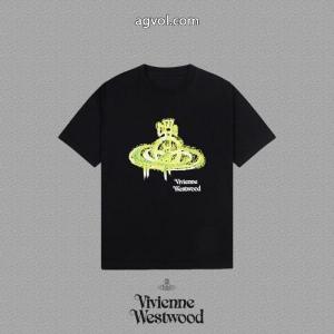半袖Tシャツ偽物 ブランド男女兼用クール印象VIVIENNE WESTWOOD