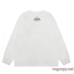激安 通販 ブランド優等品 ファッションに新しい色 優しげ人気アイテム長袖TシャツVIVIENNE WESTWOOD