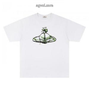 スーパー コピー ブランド 通販韓国の人気 ギフトにオススメも最適 天然着色VIVIENNE WESTWOOD半袖Tシャツ