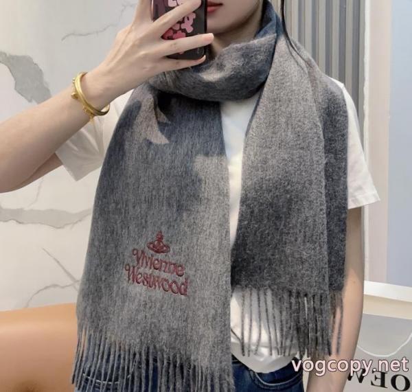 高級感のある 冬の涼しい人気新作 上質 VIVIENNE WESTWOODブランド コピー 販売店マフラー 5