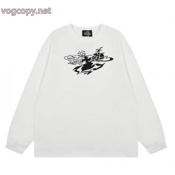 激安 通販 ブランド優等品 ファッションに新しい色 優しげ人気アイテム長袖TシャツVIVIENNE WESTWOOD 3