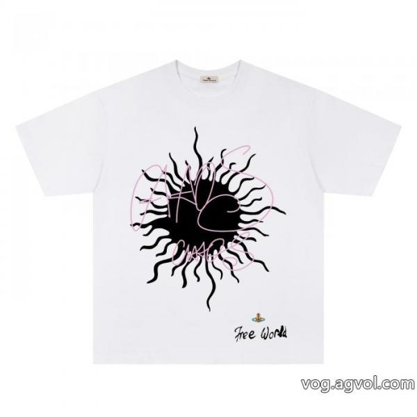 魅力たっぷり逸品 大人気 完売前に 最終価格ブランド 通販 激安VIVIENNE WESTWOOD半袖Tシャツ 0