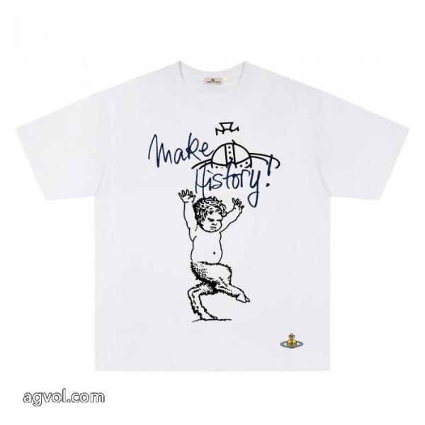根強い人気定番商品 数量限定260%新品 マストアイテム新入荷VIVIENNE WESTWOOD半袖Tシャツブランド スーパー コピー 通販 4