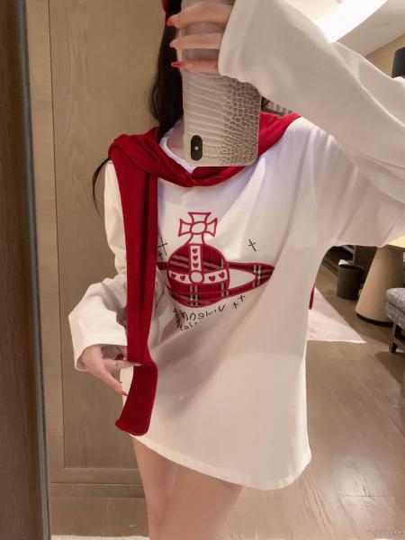 ブランド 偽物 通販VIVIENNE WESTWOOD大人でお上品 新作追加! 上質 長袖Tシャツ 0