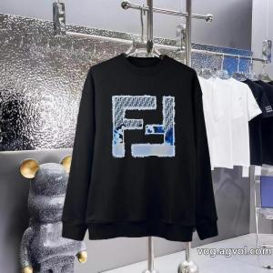FENDIフェンティプリントのクルーネックパーカー
